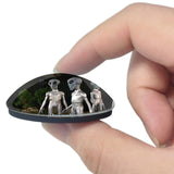 Roswell UFO Museum New Mexico USA 3D Fridge Magnet Crystal Glass