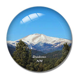 Ruidoso Lincoln National Forest New Mexico USA 3D Fridge Magnet Crystal Glass