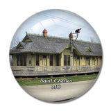 Saint Charles Historic District Missouri USA 3D Fridge Magnet Crystal Glass