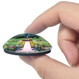 Saint Cloud Munsinger Gardens Minnesota USA 3D Fridge Magnet Crystal Glass