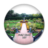 Saint Cloud Munsinger Gardens Minnesota USA 3D Fridge Magnet Crystal Glass