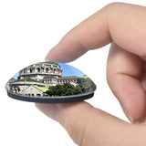 Saint Louis Cathedral Basilica Missouri USA 3D Fridge Magnet Crystal Glass