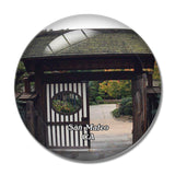 San Mateo Japanese Garden California USA 3D Fridge Magnet Crystal Glass