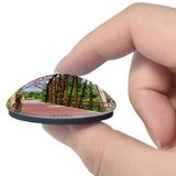 Sapulpa Rock Creek Bridge Oklahoma USA 3D Fridge Magnet Crystal Glass