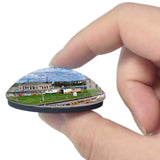 Sault Ste Marie Soo Locks Michigan USA 3D Fridge Magnet Crystal Glass