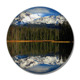 Scott Lake Oregon USA 3D Fridge Magnet Crystal Glass