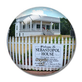 Seguin Sebastopol House Texas USA 3D Fridge Magnet Crystal Glass