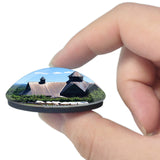Shelburne Farms Vermont USA 3D Fridge Magnet Crystal Glass