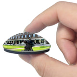 Sheridan Hotel Wyoming USA 3D Fridge Magnet Crystal Glass