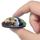 Sheridan Shell Falls Wyoming USA 3D Fridge Magnet Crystal Glass