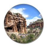 Silver  Gila National Forest New Mexico USA 3D Fridge Magnet Crystal Glass