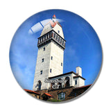 Simsbury Talcott Mountain Park Connecticut USA 3D Fridge Magnet Crystal Glass