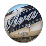 Smithfield Museum North Carolina USA 3D Fridge Magnet Crystal Glass