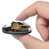 Spring Green Taliesin Preservation Wisconsin USA 3D Fridge Magnet Crystal Glass