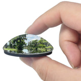 St.Martinville Lake Louisiana USA 3D Fridge Magnet Crystal Glass