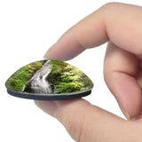 Stowe Falls Vermont USA 3D Fridge Magnet Crystal Glass