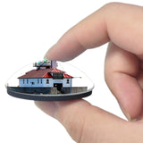 Superior Lighthouse Wisconsin USA 3D Fridge Magnet Crystal Glass