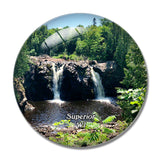 Superior Pattison State Park Wisconsin USA 3D Fridge Magnet Crystal Glass