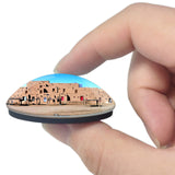 Taos Pueblo New Mexico USA 3D Fridge Magnet Crystal Glass