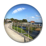 Tavares Wooton Park Florida USA 3D Fridge Magnet Crystal Glass