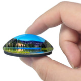 Todd Lake Oregon USA 3D Fridge Magnet Crystal Glass