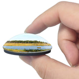 Toms River County Park New Jersey USA 3D Fridge Magnet Crystal Glass