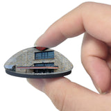 Topeka Museum Kansas USA 3D Fridge Magnet Crystal Glass