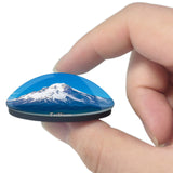 Trillium Lake Oregon USA 3D Fridge Magnet Crystal Glass