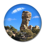 Tucson Mt. Lemmon Arizona USA 3D Fridge Magnet Crystal Glass