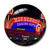 Tunica Horseshoe Casino Mississippi USA 3D Fridge Magnet Crystal Glass