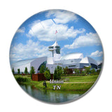 Union  Discovery Park Tennessee USA 3D Fridge Magnet Crystal Glass
