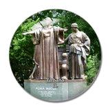 Urbana Alma Mater Illinois USA 3D Fridge Magnet Crystal Glass