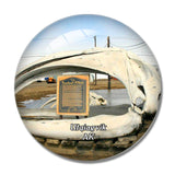 Utqiagvik Alaska USA 3D Fridge Magnet Crystal Glass