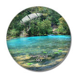 Van Buren Big Spring Missouri USA 3D Fridge Magnet Crystal Glass