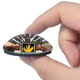 Waipahu Hawaii USA 3D Fridge Magnet Crystal Glass