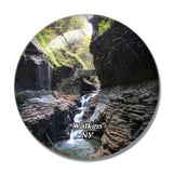 Watkins Glen State Park NY USA 3D Fridge Magnet Crystal Glass