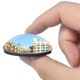 Wellesley College Massachusetts USA 3D Fridge Magnet Crystal Glass