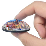 France Menton 3D Fridge Magnet Crystal Glass