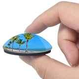 West Palm Beach Florida USA 3D Fridge Magnet Crystal Glass