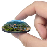 Wheeling West Virginia USA 3D Fridge Magnet Crystal Glass