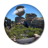 Willcox Chiricahua National Monument Arizona USA 3D Fridge Magnet Crystal Glass