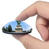 Williamsburg Jamestowne Virginia USA 3D Fridge Magnet Crystal Glass