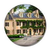 Wilmington Hagley Museum Delaware USA 3D Fridge Magnet Crystal Glass