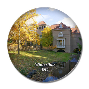 Winterthur Museum Delaware USA 3D Fridge Magnet Crystal Glass