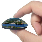 Wisconsin Dells USA 3D Fridge Magnet Crystal Glass