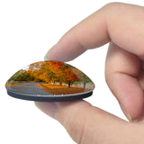 Woodstock Vermont USA 3D Fridge Magnet Crystal Glass