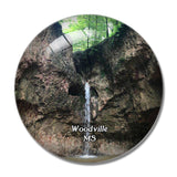 Woodville Clark Creek Natural Area Mississippi USA 3D Fridge Magnet Crystal Glass