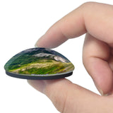 Wrangell Alaska USA 3D Fridge Magnet Crystal Glass