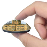 Burnley Gawthorpe Hall UK England 3D Fridge Magnet Crystal Glass