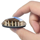 Alcester Ragley Hall Park and Gardens UK England 3D Fridge Magnet Crystal Glass